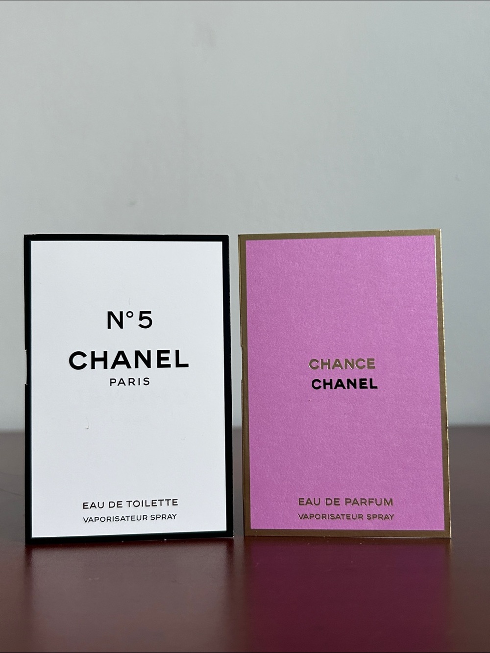 2/$10 CHANEL N°5 & CHANCE samples 1.5ml